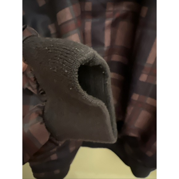 VTG Cutter & Buck Men's Golf Wind Jacket  Quarter Zip Classic Medium Plaid - Picture 4 of 15